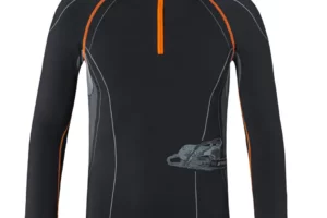 Werkshirt, lange mouw, ADVANCE, maat S, zwart