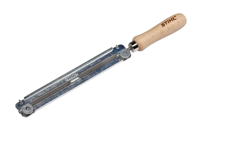 Vijlhouder, met ronde vijl, voor 1/4" P, Ø 3,2 mm
