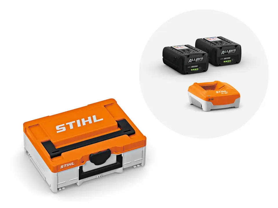 Power Box S met 2x AP 300.0 PC accu en AL 501 lader