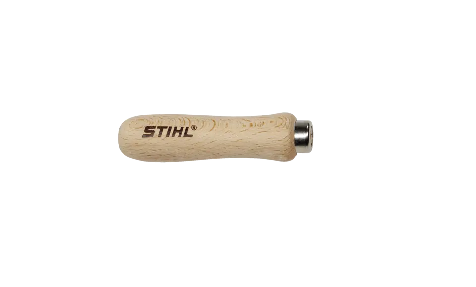 Vijlhandgreep, hout