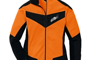 Fleecejack, DYNAMIC, maat L, fluo-oranje